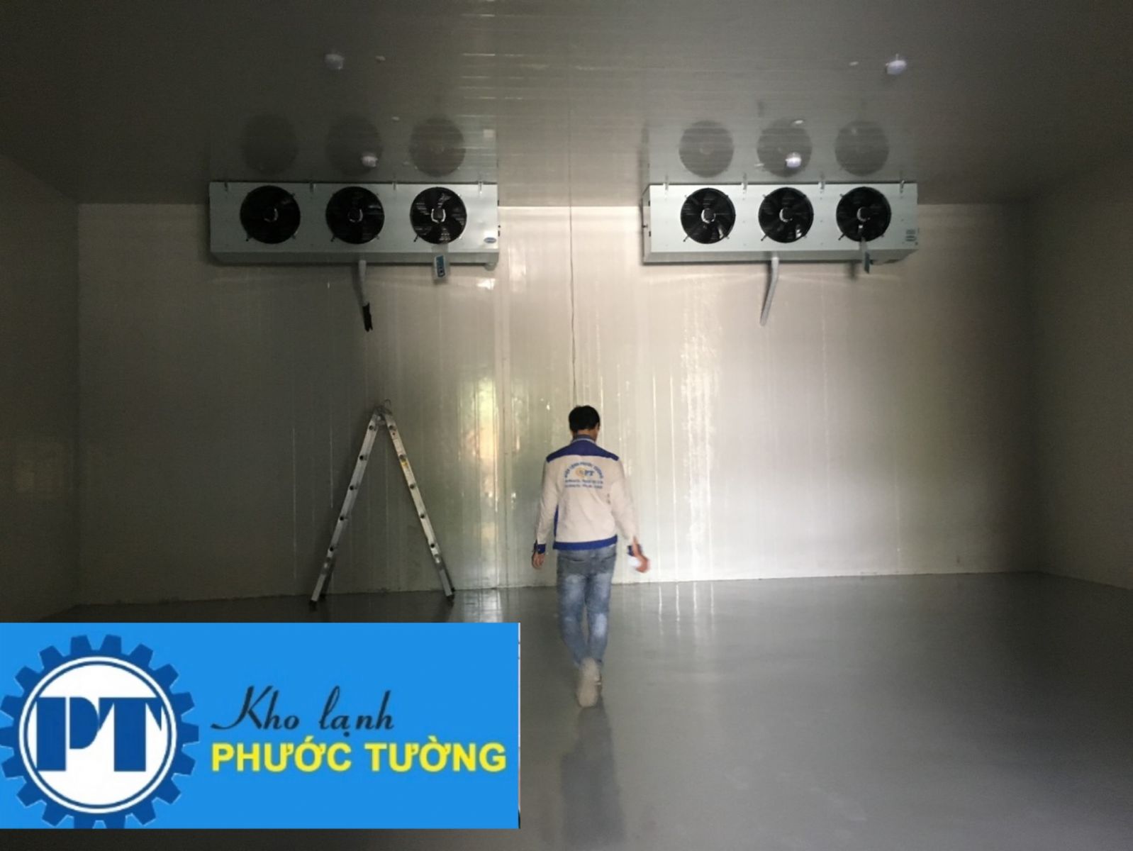 kho cấp đông 100 tán do công ty phước tường lắp đặt